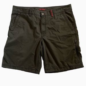 LL Bean Cresta Twill Hiking 9” Cargo Shorts. Olive Sz. 38